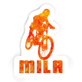 Sticker Mila Freeride Biker Image