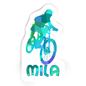 Sticker Mila Freeride Biker Image