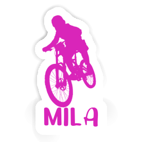 Freeride Biker Sticker Mila Image