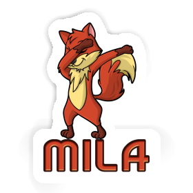 Sticker Dabbing Fox Mila Image