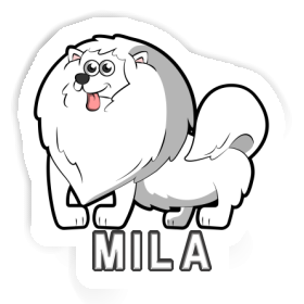 Sticker German Spitz Mila Image