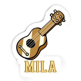 Mila Sticker Guitar Image