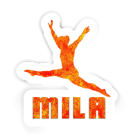 Sticker Gymnast Mila Image