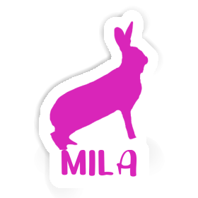 Sticker Mila Rabbit Image