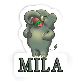 Sticker Mila Elephant Image