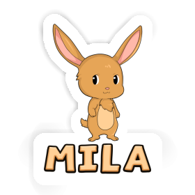 Sticker Mila Rabbit Image