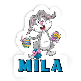 Mila Sticker Easter Bunny Image