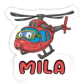 Helicopter Sticker Mila Image