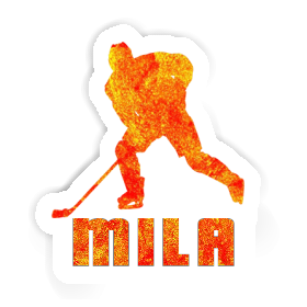 Sticker Hockey Player Mila Image