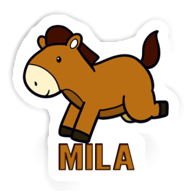 Sticker Mila Horse Image