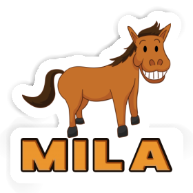 Mila Sticker Horse Image