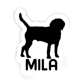 Autocollant Mila Chien Image