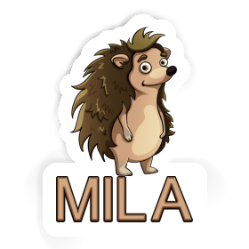 Mila Sticker Hedgehog Image