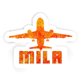 Mila Sticker Jumbo-Jet Image