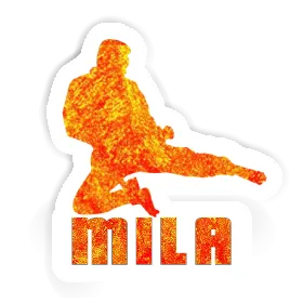 Mila Sticker Karateka Image