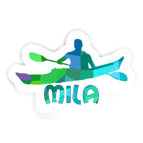 Kayaker Sticker Mila Image