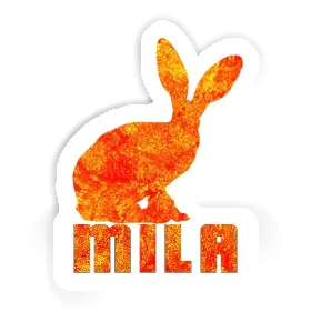 Sticker Rabbit Mila Image