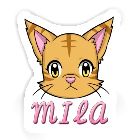 Cat Sticker Mila Image