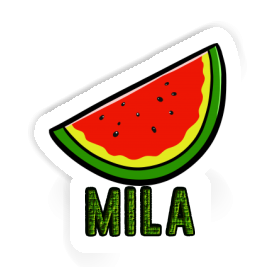 Mila Aufkleber Wassermelone Image