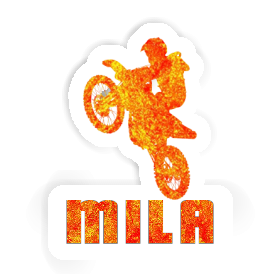 Sticker Mila Motocross Rider Image