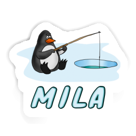 Sticker Fishing Penguin Mila Image