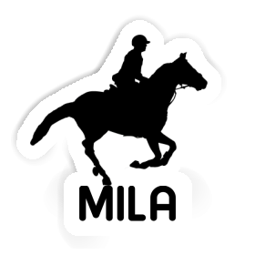 Mila Sticker Horse Rider Image