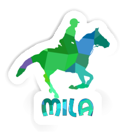 Horse Rider Sticker Mila Image