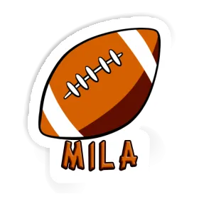 Mila Sticker Rugby Image