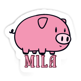 Sticker Pig Mila Image