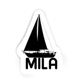 Mila Sticker Sailboat Image