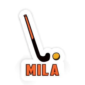 Sticker Unihockeyschläger Mila Image