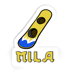 Sticker Mila Wakeboard Image