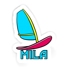 Mila Sticker Windsurf Board Image