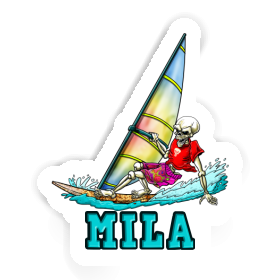 Sticker Windsurfer Mila Image