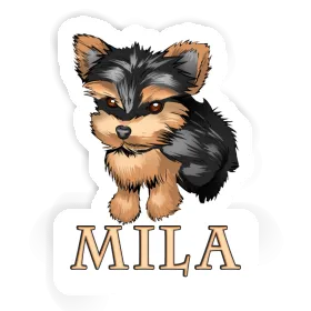 Yorkshire Terrier Sticker Mila Image