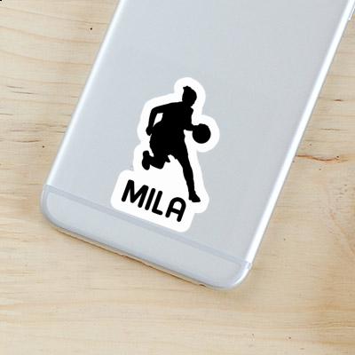 Mila Sticker Basketball Player Image