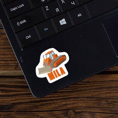 Sticker Excavator Mila Image