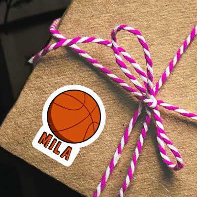 Sticker Mila Basketball Laptop Image