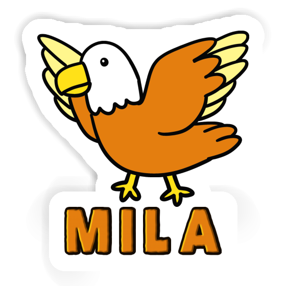 Sticker Bird Mila Notebook Image