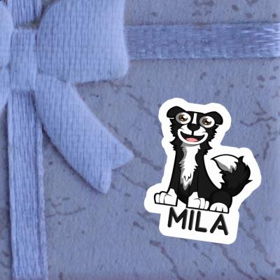 Border Collie Sticker Mila Notebook Image