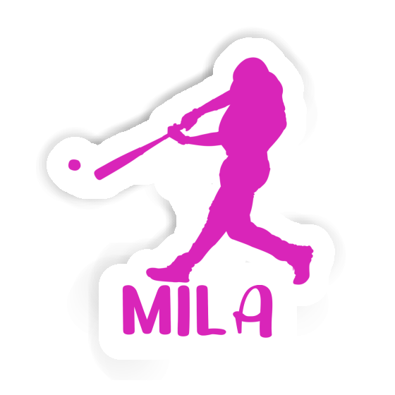 Baseball Player Sticker Mila Image