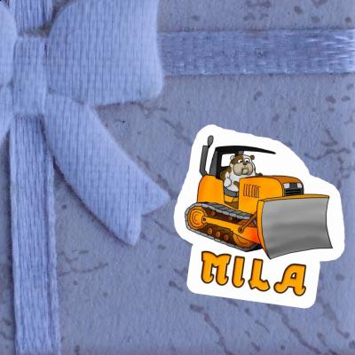 Sticker Mila Bulldozer Image