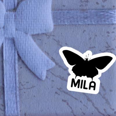 Mila Autocollant Papillon Notebook Image