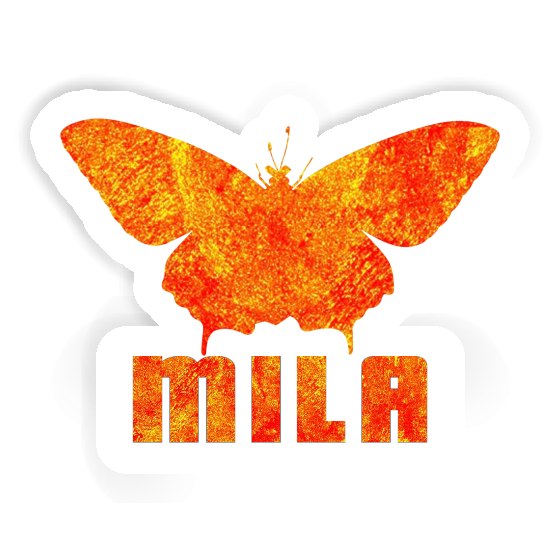 Sticker Butterfly Mila Gift package Image