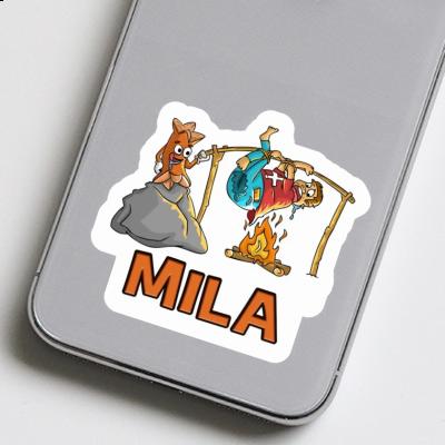 Cervelat Sticker Mila Laptop Image