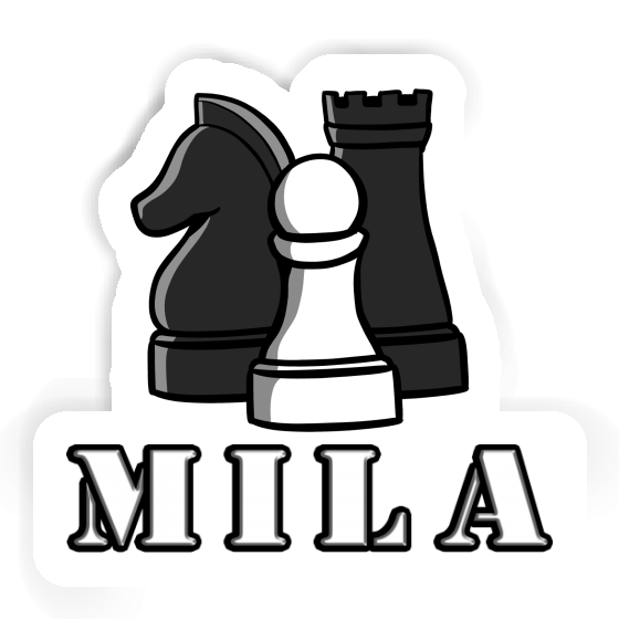 Sticker Chessman Mila Laptop Image