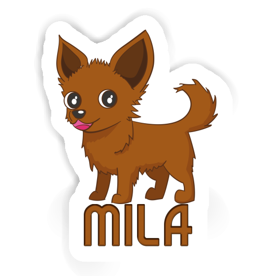 Chihuahua Autocollant Mila Gift package Image