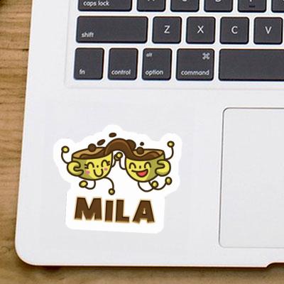 Mila Sticker Coffee Image