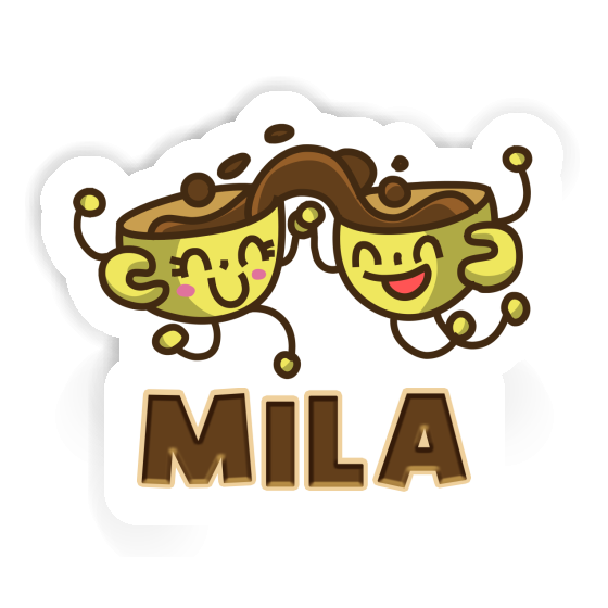 Mila Autocollant Kaffee Notebook Image