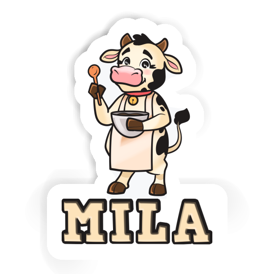 Autocollant Vache Mila Gift package Image